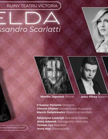 plakat reklamowy opery Griselda
