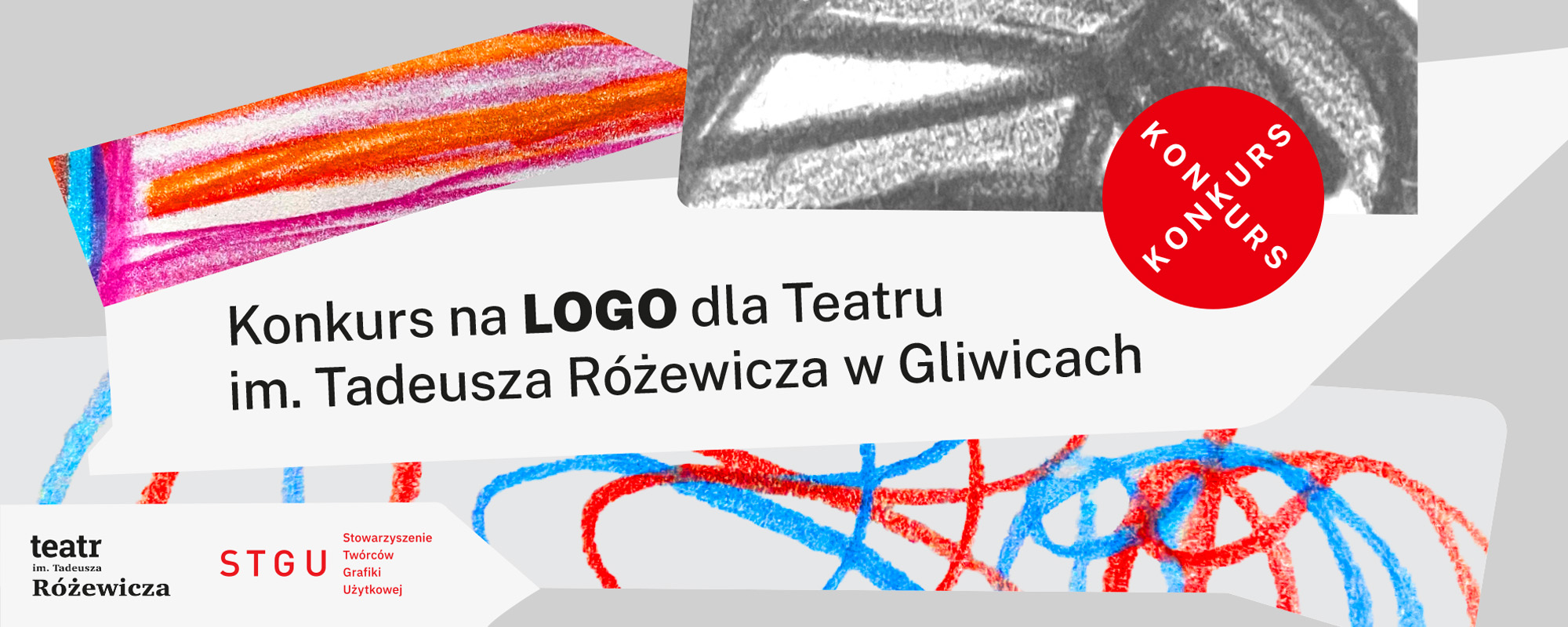 Ogólnopolski konkurs na opracowanie nowego logo oraz księgi znaku dla Teatru im. Tadeusza Różewicza w Gliwicach
